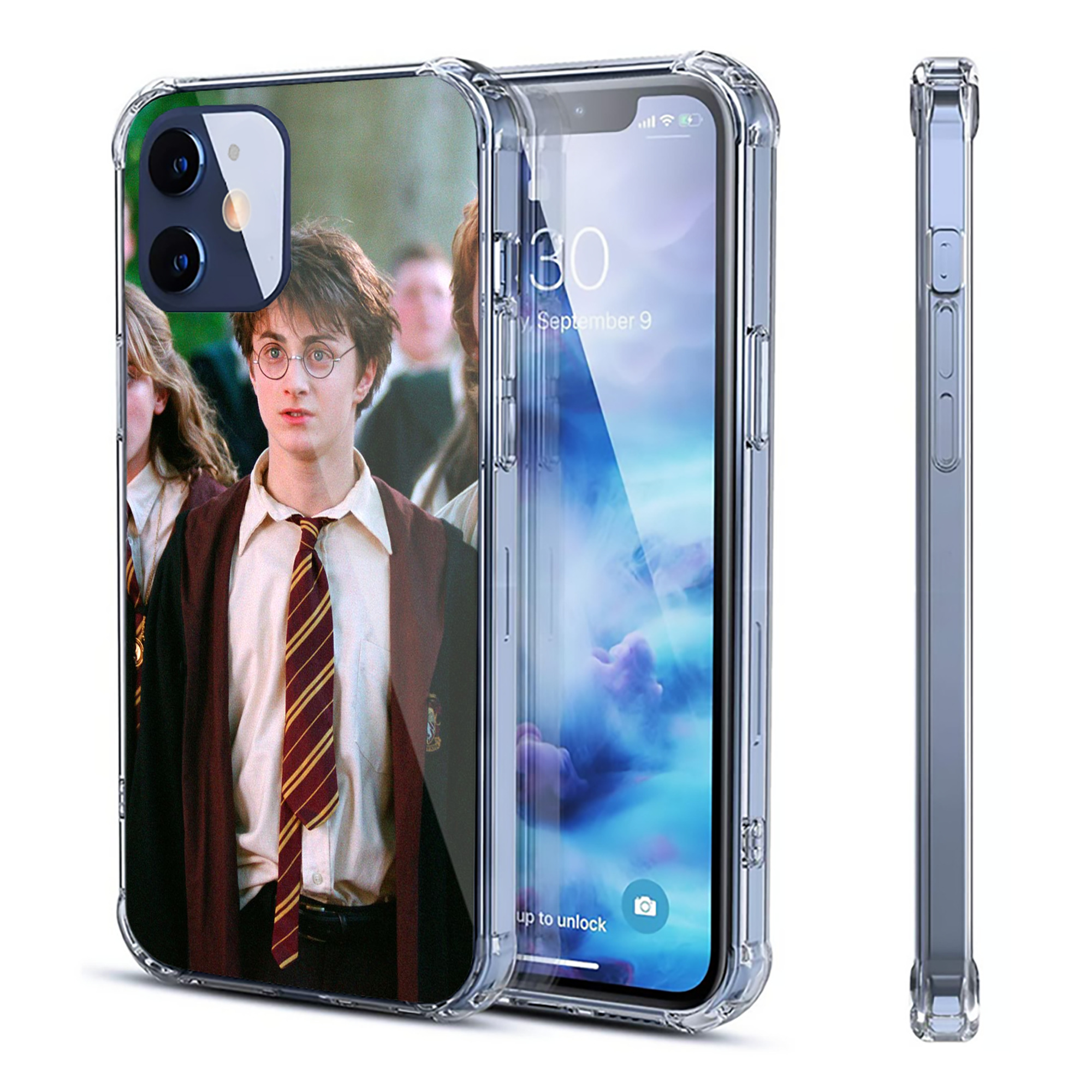 （画像用） Harry Potter ハリー・ポッターシリーズ 【iPhone 12シリーズ対応】透明スマホケース（クリアソフトケース）